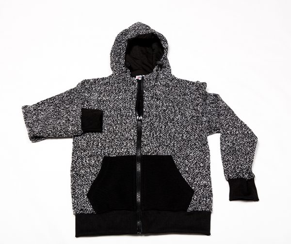 ΠΛΕΚΤΗ ΖΑΚΕΤΑ ΠΑΙΔΙΚΗ ΓΙΑ ΑΓΟΡΙ XJ-173 Γκρι - Image 1