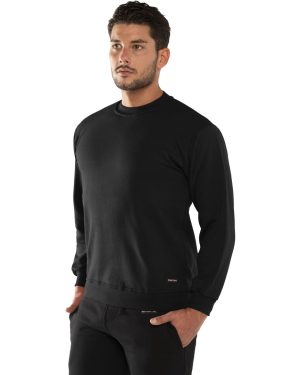 Body Move Μπλούζα Φούτερ Ανδρική 82 Μαύρο e-sofi.gr