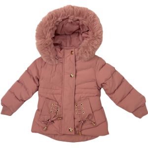 Μπουφάν Bebe Για Κορίτσι DO-720 Ροζ e-sofi.gr