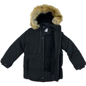 Μπουφάν Παιδικό Για Αγόρι WLB-123 Μαύρο e-sofi.gr