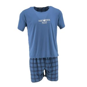 Πιτζάμα Ανδρική K-381 Μπλε e-sofi.gr