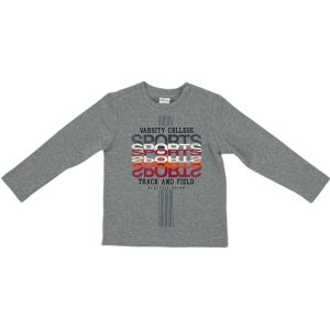 Μπλούζα Παιδική Για Αγόρι BT-0201 Γκρι e-sofi,gr