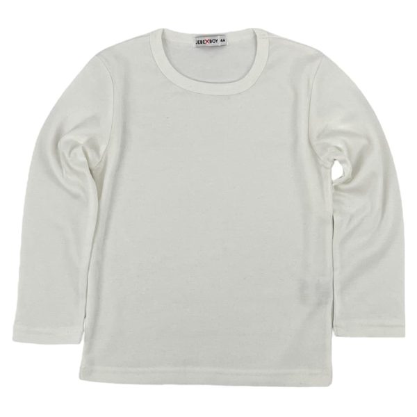 Μπλούζα Παιδική Για Παρέλαση MJ-2350 Λευκό e-sofi.gr