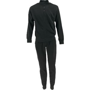 Plus Size Σετ Φόρμα Φούτερ Ανδρική W2355 Μαύρο e-sofi.gr