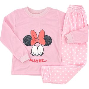 Πιτζάμα Παιδική Για Κορίτσι J70708 Ροζ e-sofi.gr