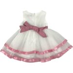 Φόρεμα Bebe Για Κορίτσι F2202 Λευκό e-sofi.gr