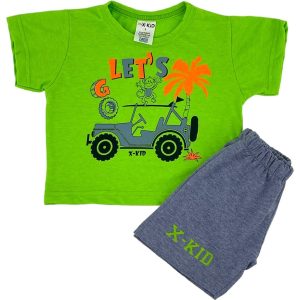 Σετ Bebe-Παιδικό Για Αγόρι 104 Πράσινο e-sofi.gr