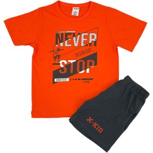 Σετ Παιδικό Για Αγόρι 204 Πορτοκαλί e-sofi.gr