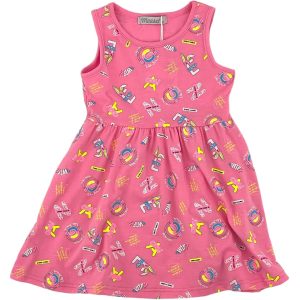 Φόρεμα Παιδικό Για Κορίτσι YX-061 Ροζ e-sofi.gr