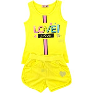 Σετ Παιδικό Για Κορίτσι Sl-13 Κίτρινο e-sofi.gr