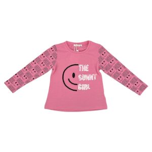 Μπλούζα Παιδική Για Κορίτσι FH7640 Ροζ e-sofi.gr