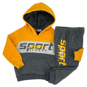Σετ Φόρμα Παιδική Για Αγόρι NT-5275 Κίτρινο e-sofi.gr