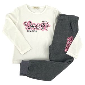 Σετ Παιδικό Για Κορίτσι HKS-2181 Λευκό e-sofi.gr