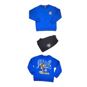 Σετ Φόρμα Φούτερ Παιδική Για Αγόρι BR-233 Μπλε e-sofi.gr