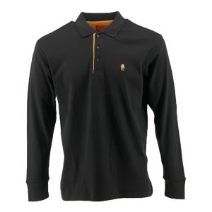 Al Franco Polo Μπλούζα Ανδρική ALF Μαύρο e-sofi.gr