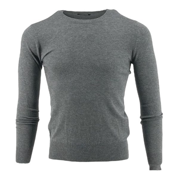 Μπλούζα Πλεκτή Ανδρική J661 Ανθρακί e-sofi.gr