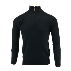 Μπλούζα Πλεκτή Ανδρική J666 Μαύρο e-sofi.gr