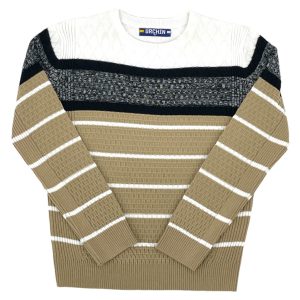 Πλεκτή Μπλούζα Για Αγόρι QC194 Πολύχρωμο Ρίγα e-sofi.gr