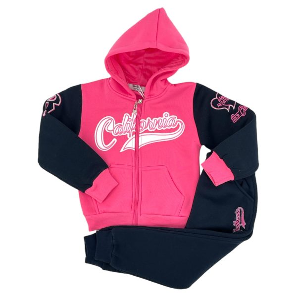 Σετ Φόρμα Παιδική Για Κορίτσι AH82941 Φούξια e-sofi.gr