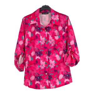 Πουκαμίσα Γυναικεία A1541 Ματζέντα e-sofi.gr