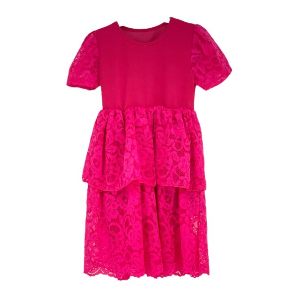 Φόρεμα Παιδικό Για κορίτσι B2971 Ματζέντα e-sofi.gr