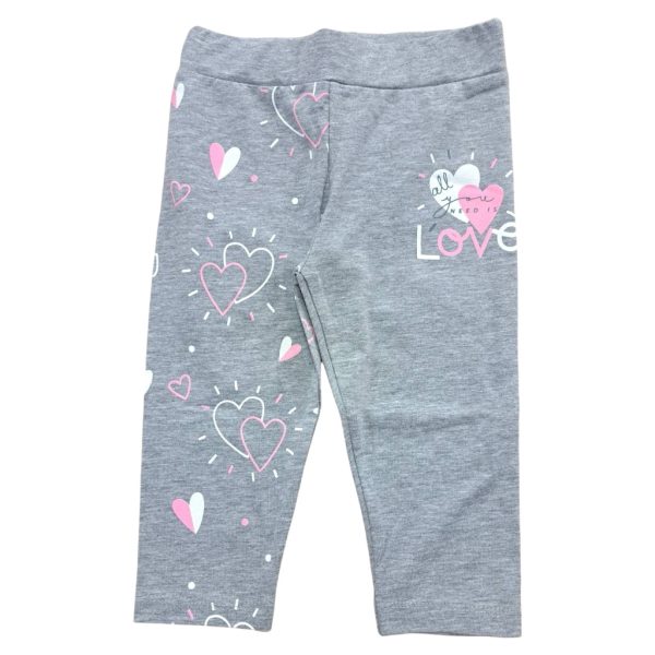 Κολλάν 3/4 Παιδικό Για Κορίτσι 06-0529 Γκρι e-sofi.gr