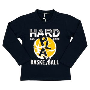 Μπλούζα Παιδική Για Αγόρι HM-6289 Μπλε e-sofi.gr