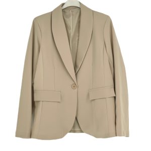 Σακάκι Γυναικείο S1054 Μπεζ e-sofi.gr
