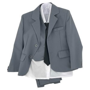 Κοστούμι Παιδικό Για Αγόρι 5τμχ X05 Γκρι e-sofi.gr