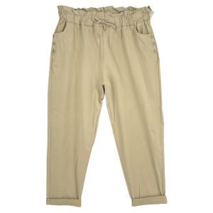 Παντελόνι Γυναικείο 89098 Μπεζ e-sofi.gr