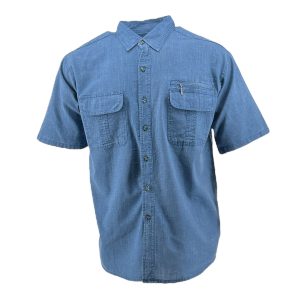 Πουκάμισο Ανδρικό YP100 Indigo e-sofi.gr