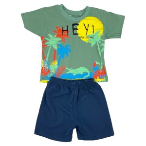 Σετ Bebe Παιδικό Για Αγόρι 3203 Φιστικί e-sofi.gr