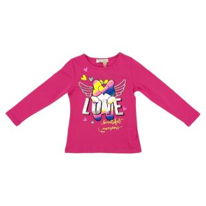 Μπλούζα Παιδική Για Κορίτσι ZF-5152 Φούξια e-sofi.gr