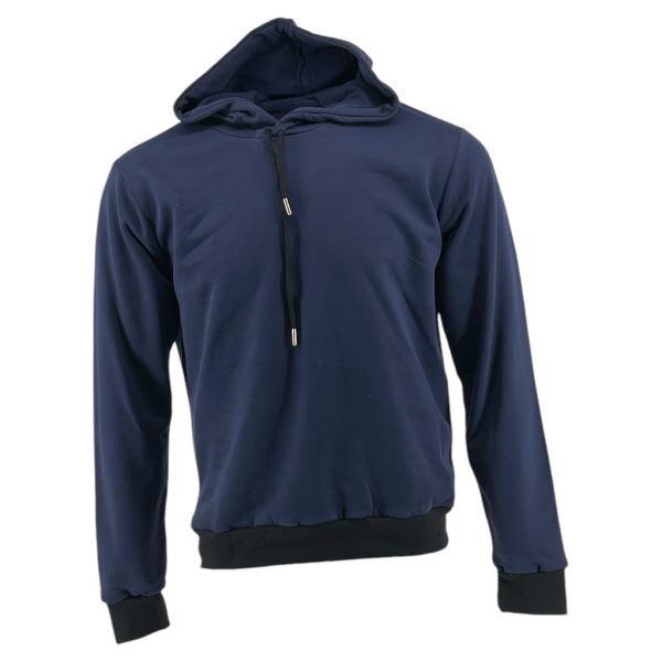 Al Franco Φούτερ Μπλούζα Ανδρική ALF6 Μπλε e-sofi.gr