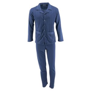 Πιτζάμα Ανδρική B582 Μπλε e-sofi.gr