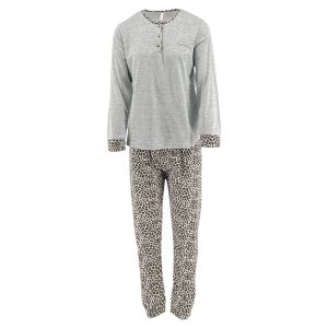 Πιζάμα Γυναικεία D5557 Γκρι e-sofi.gr