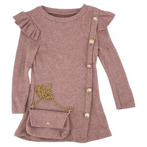 Φόρεμα Παιδικό Για Κορίτσι P667 Ροζ e-sofi.gr