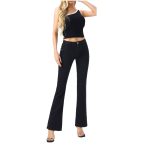 Jean Παντελόνι Γυναικείο JS070 Μαύρο e-sofi.gr