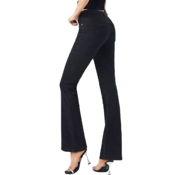 Jean Παντελόνι Γυναικείο JS070 Μαύρο e-sofi.gr