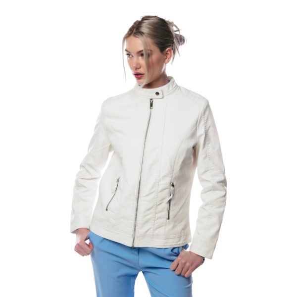 Δερματίνη Γυναικεία AY080 Λευκό e-sofi.gr