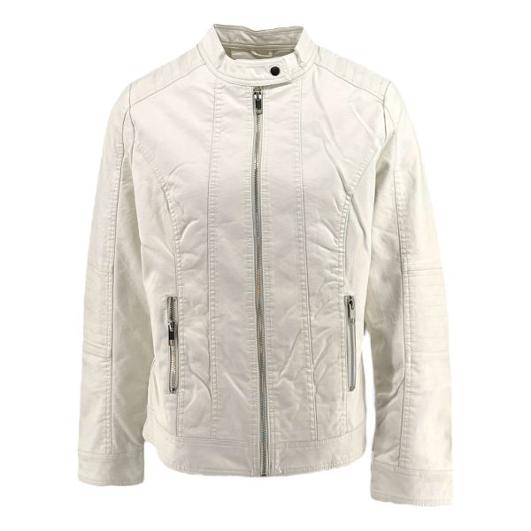 Δερματίνη Γυναικεία AY080 Λευκό e-sofi.gr