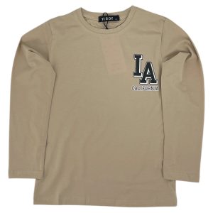 Μπλούζα Παιδική Για Αγόρι DL-1376 Μπεζ e-sofi.gr