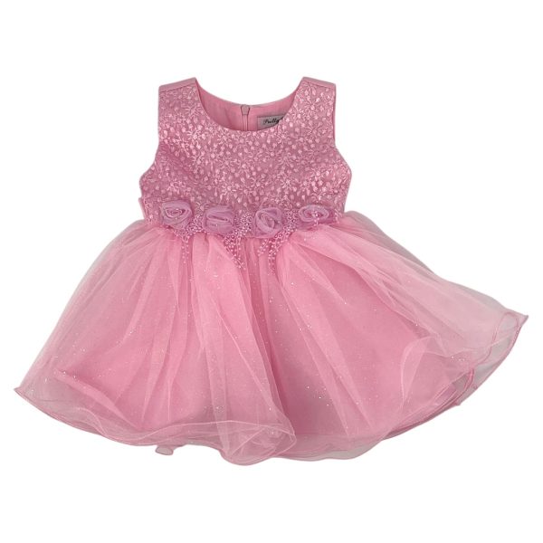 Φόρεμα Bebe Για Κορίτσι L1012 Ροζ e-sofi.gr