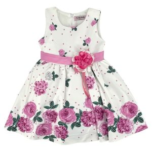 Φόρεμα Παιδικό Για Κορίτσι L109 Λευκό e-sofi.gr