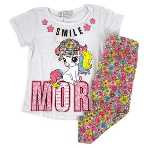 Σετ Παιδικό Για Κορίτσι L-117 Λευκό e-sofi.gr