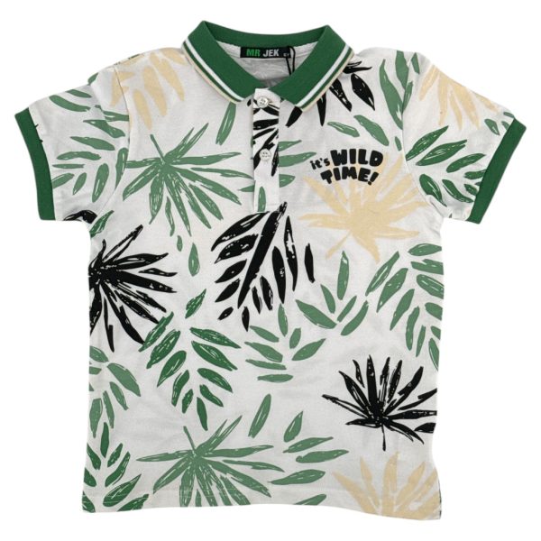 Polo Μπλούζα Παιδική Για Αγόρι DS-8398 Λευκό e-sofi.gr