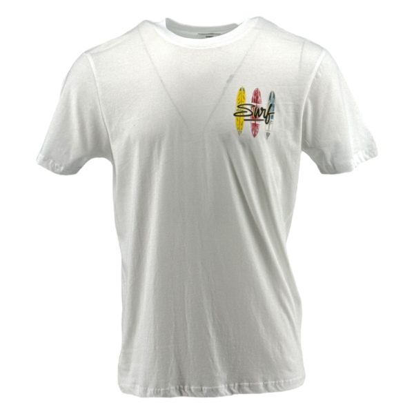 T-shirt Μπλούζα Ανδρική 604 Λευκό e-sofi.gr