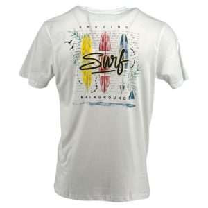 T-shirt Μπλούζα Ανδρική 604 Λευκό e-sofi.gr