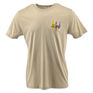 T-shirt Μπλούζα Ανδρική 604 Μπεζ e-sofi.gr