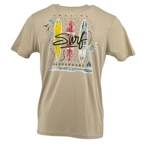 T-shirt Μπλούζα Ανδρική 604 Μπεζ e-sofi.gr